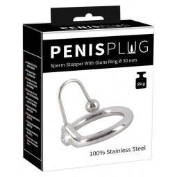 Penis Анальна пробка  with Glans Ring