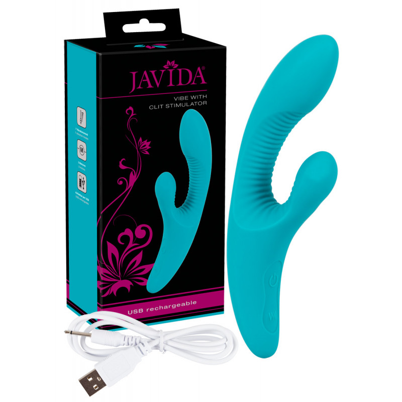 Javida Vibe with clit stimulat