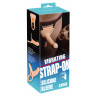 Vibrating Strap-On +6 cm large