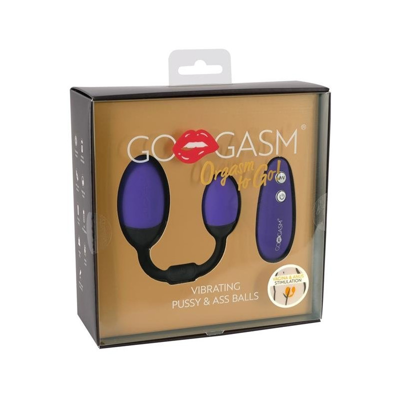 GoGasm Vibrating Pussy & Ass B