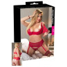 Bra Set red 95D/2XL