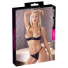 Еротичний комплект spender Set Abierta Fina Sparkle 85B/L