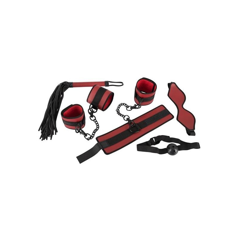 Bondage Set red/black