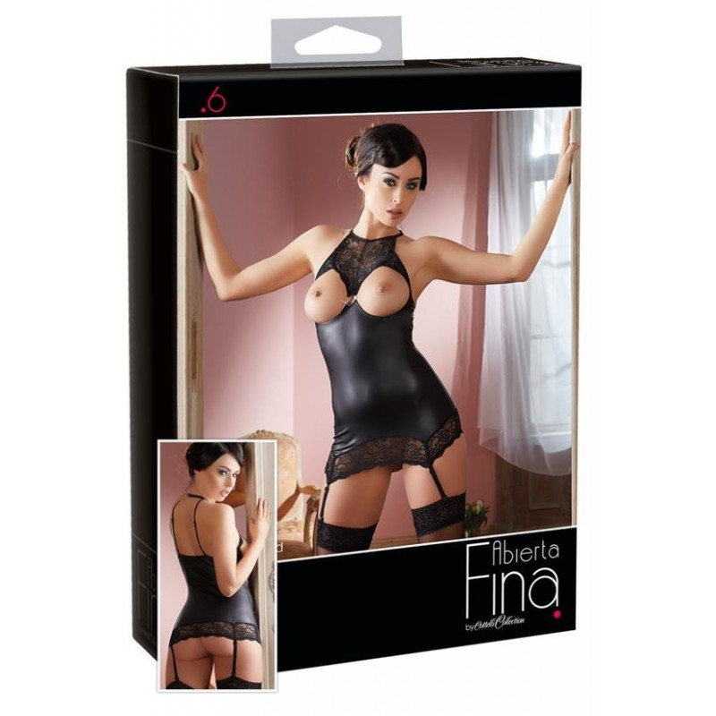 Еротичне плаття Lingerie Dress Abierta Fina  S