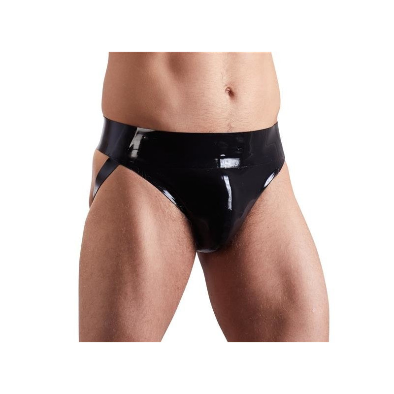 Чоловічі стрінги Men's Latex Jockstrap S