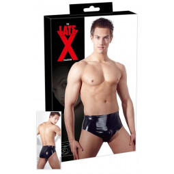 Чоловічі стрінги Men's Latex Briefs with Анальна пробка  M