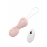 Вагінальні кульки Vibrating Silicone Kegel Balls USB 10 Function / Remote control -Flesh