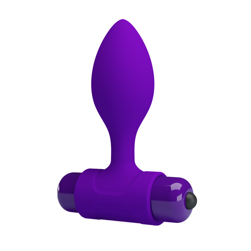 Анальна пробка з вібрацією Pretty Love Vibra Butt Plug Purple