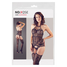 Еротичний корсет Cami Suspender Set S-L