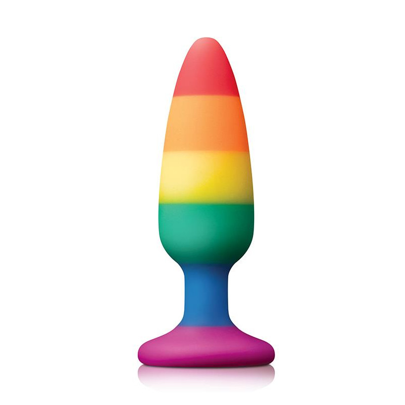 COLOURFUL LOVE RAINBOW ANAL PLUG MEDIUM