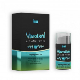 Рідкий вібратор Intt Vibration GinTonic з ароматом джину і тоніка15 ml