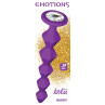 Анальні буси Anal bead with crystal Emotions Buddy Purple