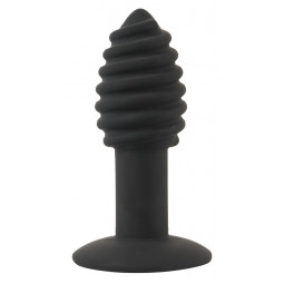 Анальна пробка Black Velvets Twist butt plug