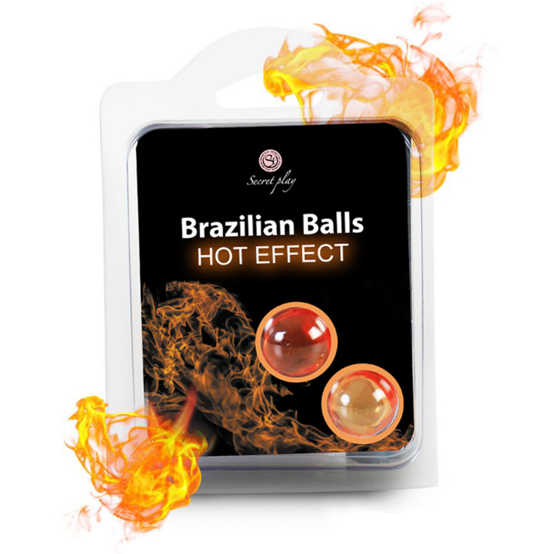 Набір кульок лубрикантів BRAZILIAN BALLS HOT EFFECT