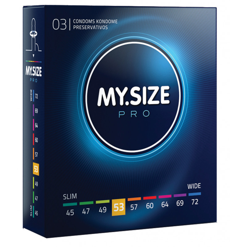 Презервативи MY.SIZE PRO 53мм 3шт