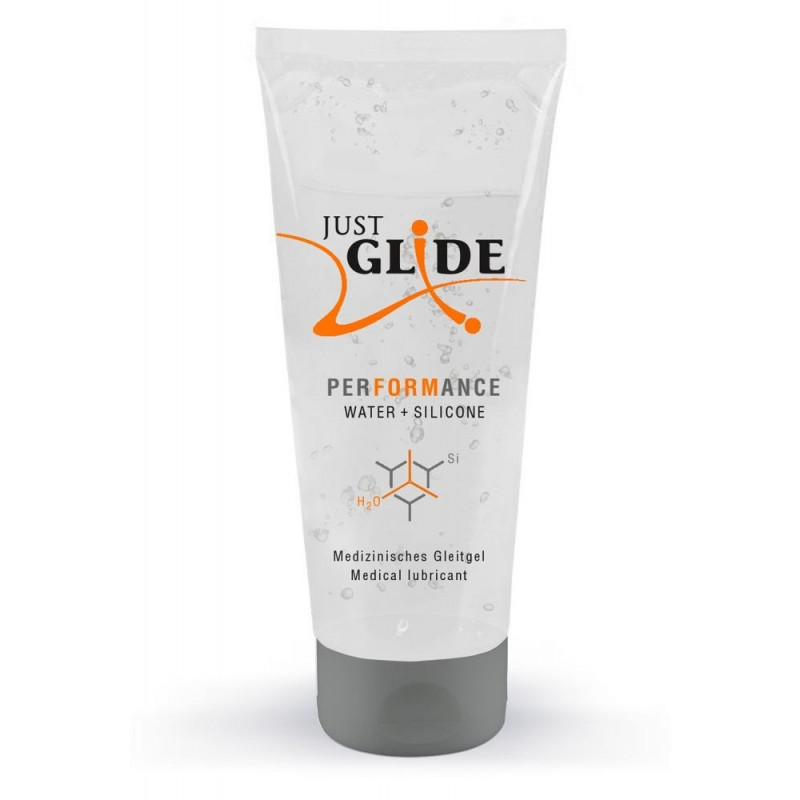 Лубрикант на водно-силіконовій основві Just Glide Performance200ml