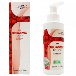 Масажний універсальний гель ORGASMIC TOUCH RASPBERRY 150 ml