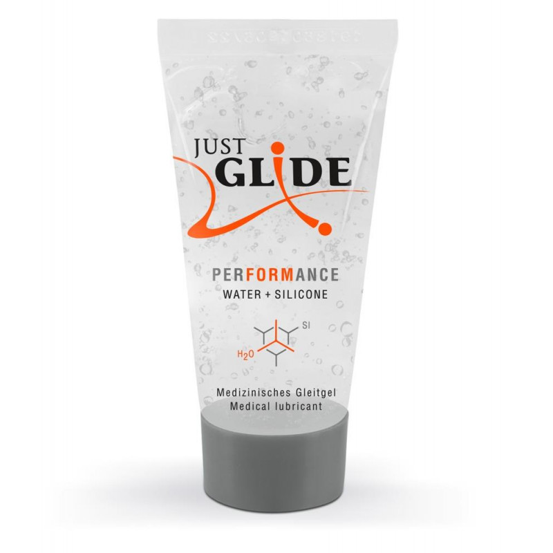 Лубрикант на водно силіконовій основі Just Glide Performance 20 ml