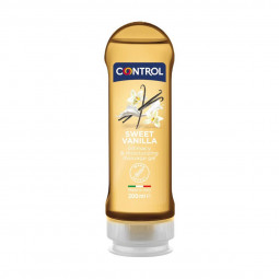 Масажний гель з ароматом ванілі CONTROL SWEET VANILLA 200 ML