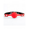 Кляп RED SILICONE BALL GAG LEOPARD