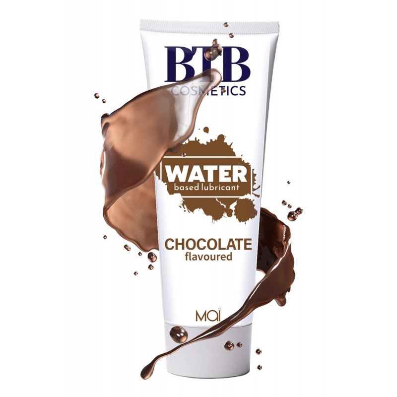 Лубрикант зі смаком шоколаду BTB WATER BASED FLAVORED CHOCOLAT LUBRICAT 100ML