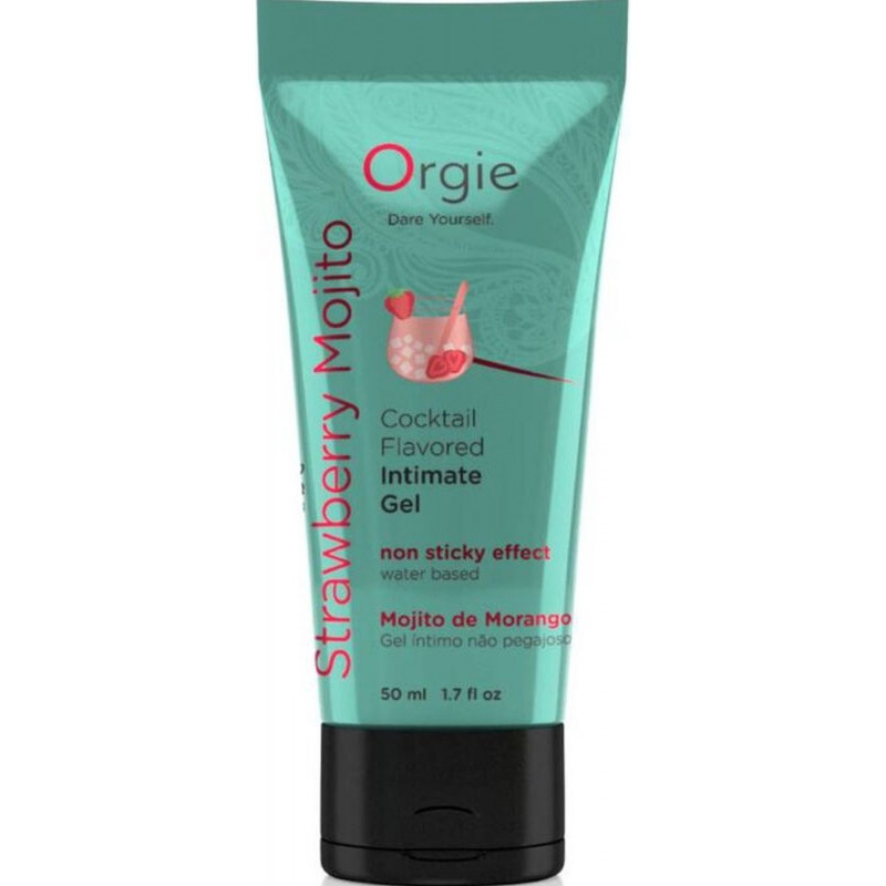 Лубрикант Orgie LUBE TUBE COCKTAIL STRAWBERRY MOJITO 50ML