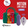 Віброкульки FeelzToys - Remote Controlled Motion Love Balls Jivy