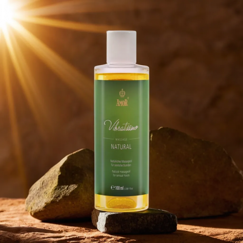 Масажна олійка Amor Natural з нейтральним ароматом