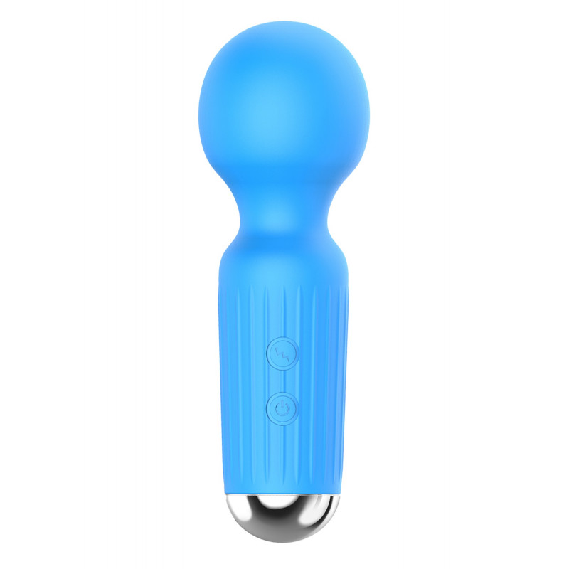 Вібростимулятор Rechargeable Mini Masager USB 20 Functions - Blue