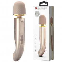 Вібромасажер PRETTY LOVE Interesting Massager Gold 5 levels of speed control 7 vibration functions