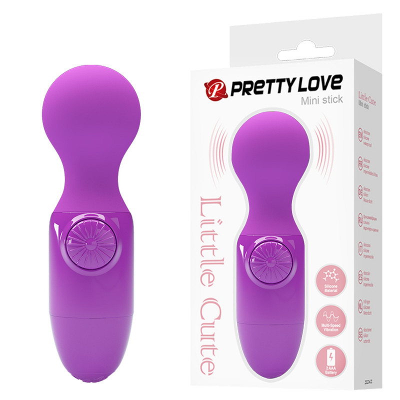 Вібромасажер PRETTY LOVE Mini stick Purple