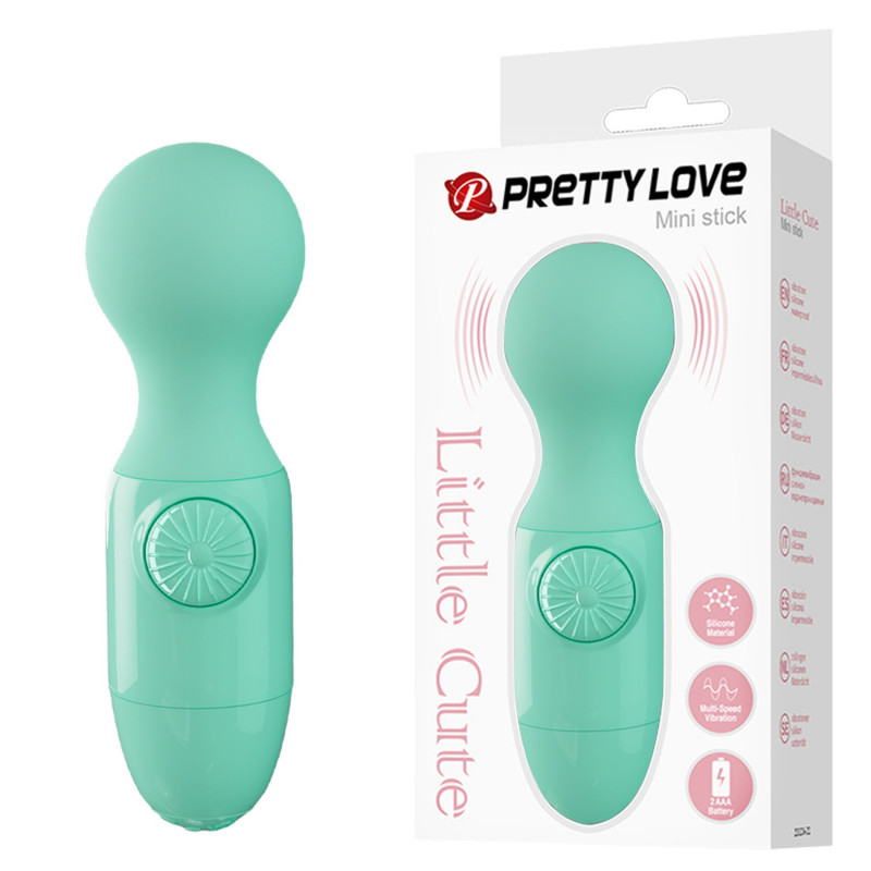 Вібромасажер PRETTY LOVE Mini stick Green