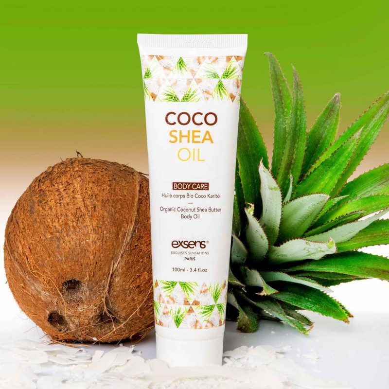 Масажна олійка COCO SHEA OIL Huile de massage BIO 100 ml