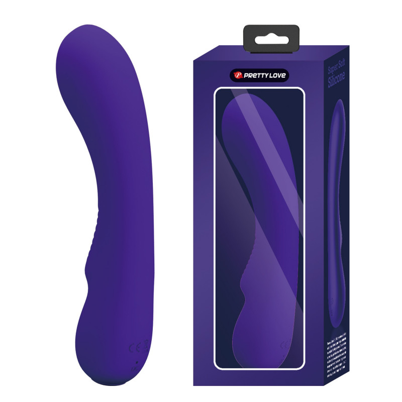 Вібратор PRETTY LOVE Matt Purple 12 vibration functions Memory function