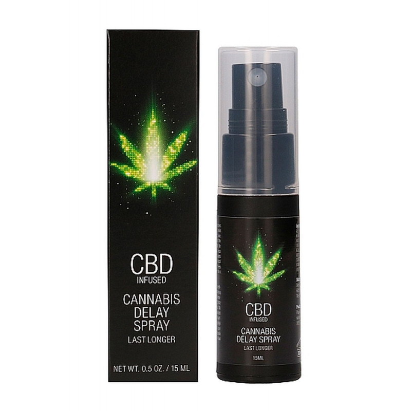 Чоловічий крем пролонгатор CBD Cannabis Delay Spray 15 ml