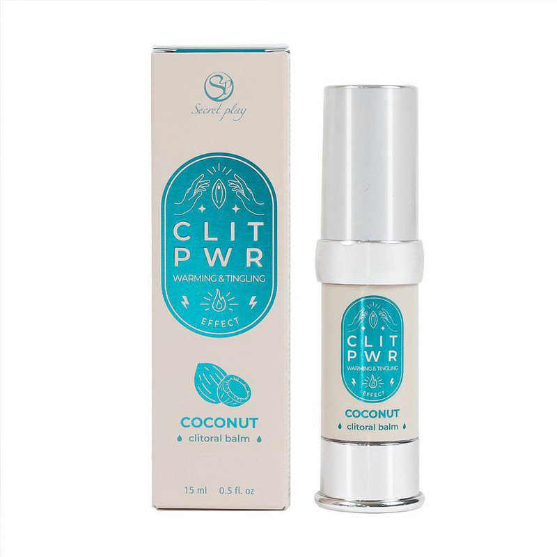 Рідкий вібратор CLIT PWR COCONUT CLITORAL BALM