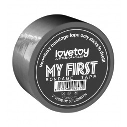 Бондажний скотч My First Non Sticky Bondage Tape GREY