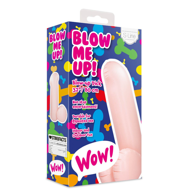 Надувнийй пеніс Blow-up Dick - 32''/ 80 cm