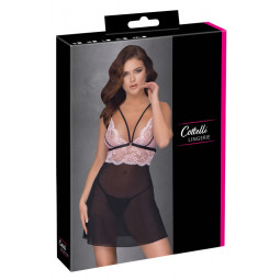 Пеньюар Babydoll black/pink S