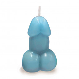 Свічка Eden’s Candle - Vanilla Scented Penis - Blue